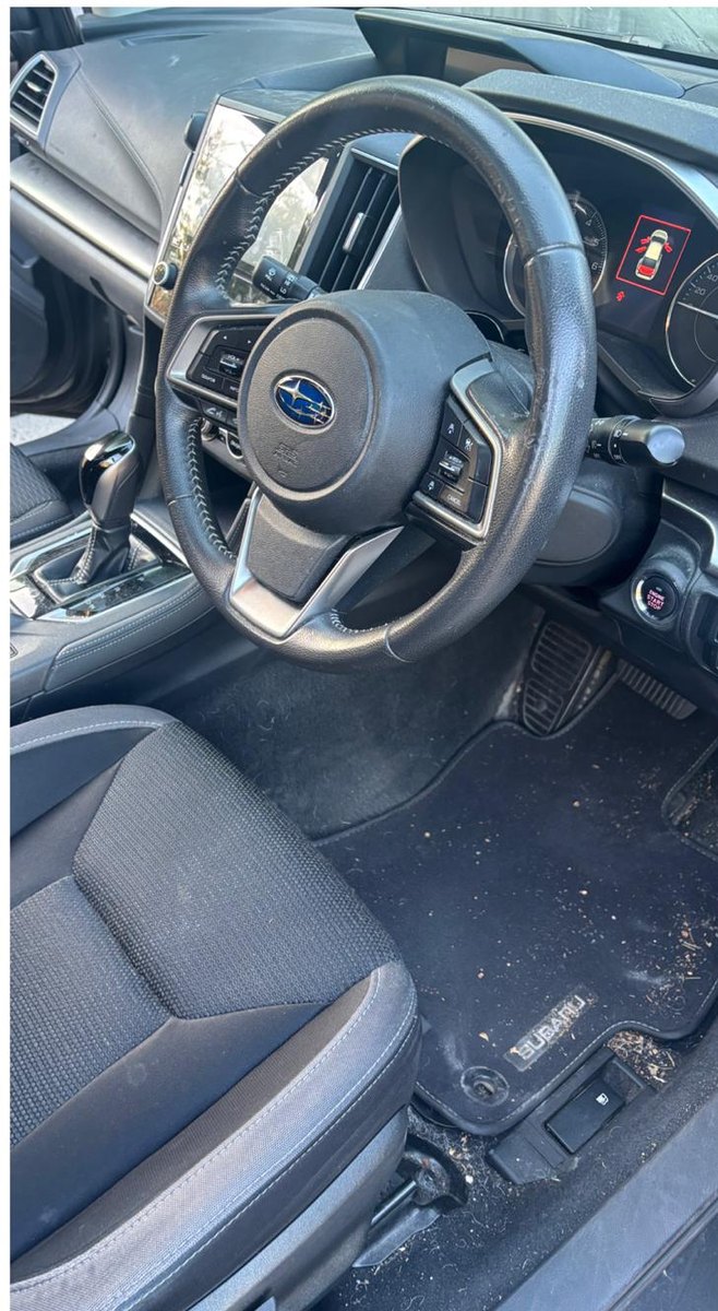 Before Interior Driver Floor