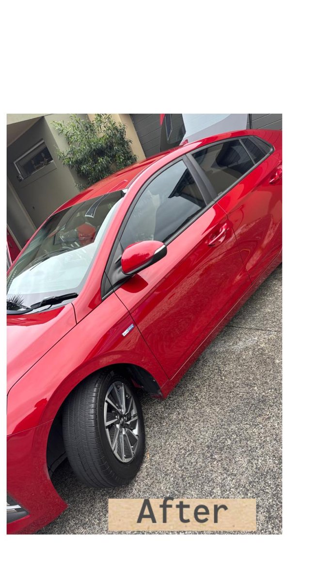 After Red Sedan