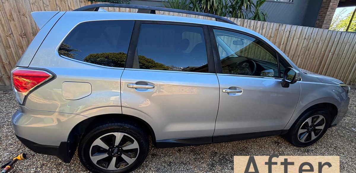 After Silver Suv